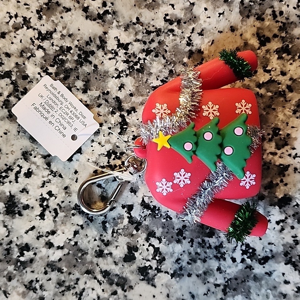 BBW Christamas ugly sweater pocketbac holder